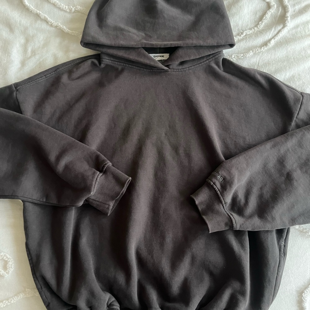 Garage Dark Charcoal Pullover Hoodie